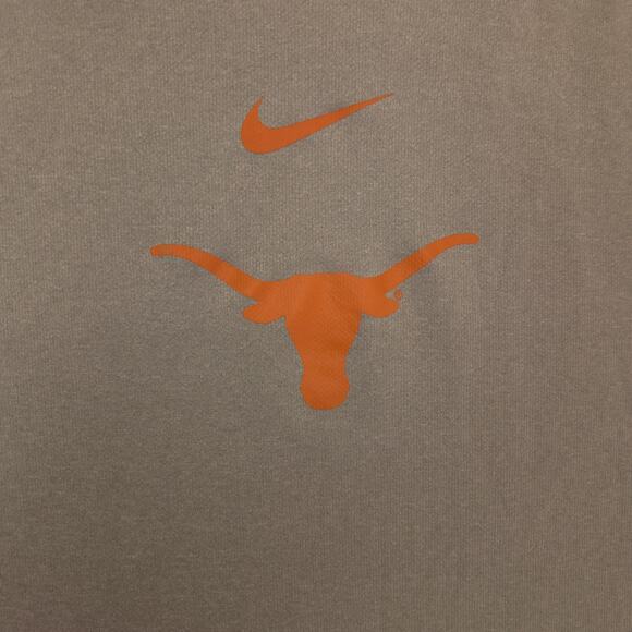 Nike Texas Longhorns College Football Shirt Mens Size Extra Large XL Gray Orange - Picture 4 of 9